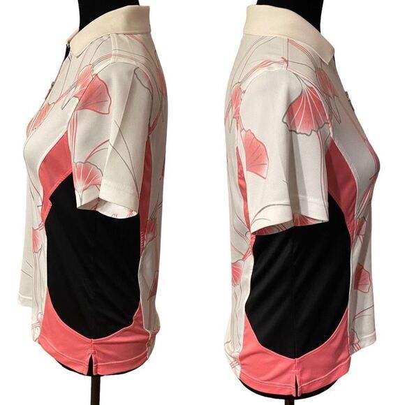 Monterey Club Short Sleeve Ladies Golf Top - Picture 3 of 12